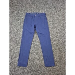 Vineyard Vines Pants OTG On The Go‎ Blue Men's Size 333x32 Performance Stretch